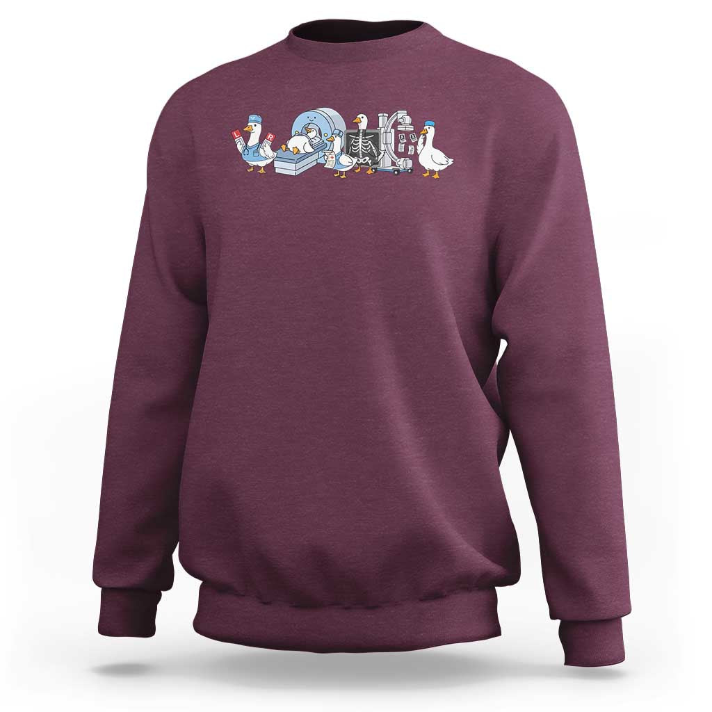 Radiologic Technologist Goose Sweatshirt Funny X-Ray Tech CT MRI Gooses