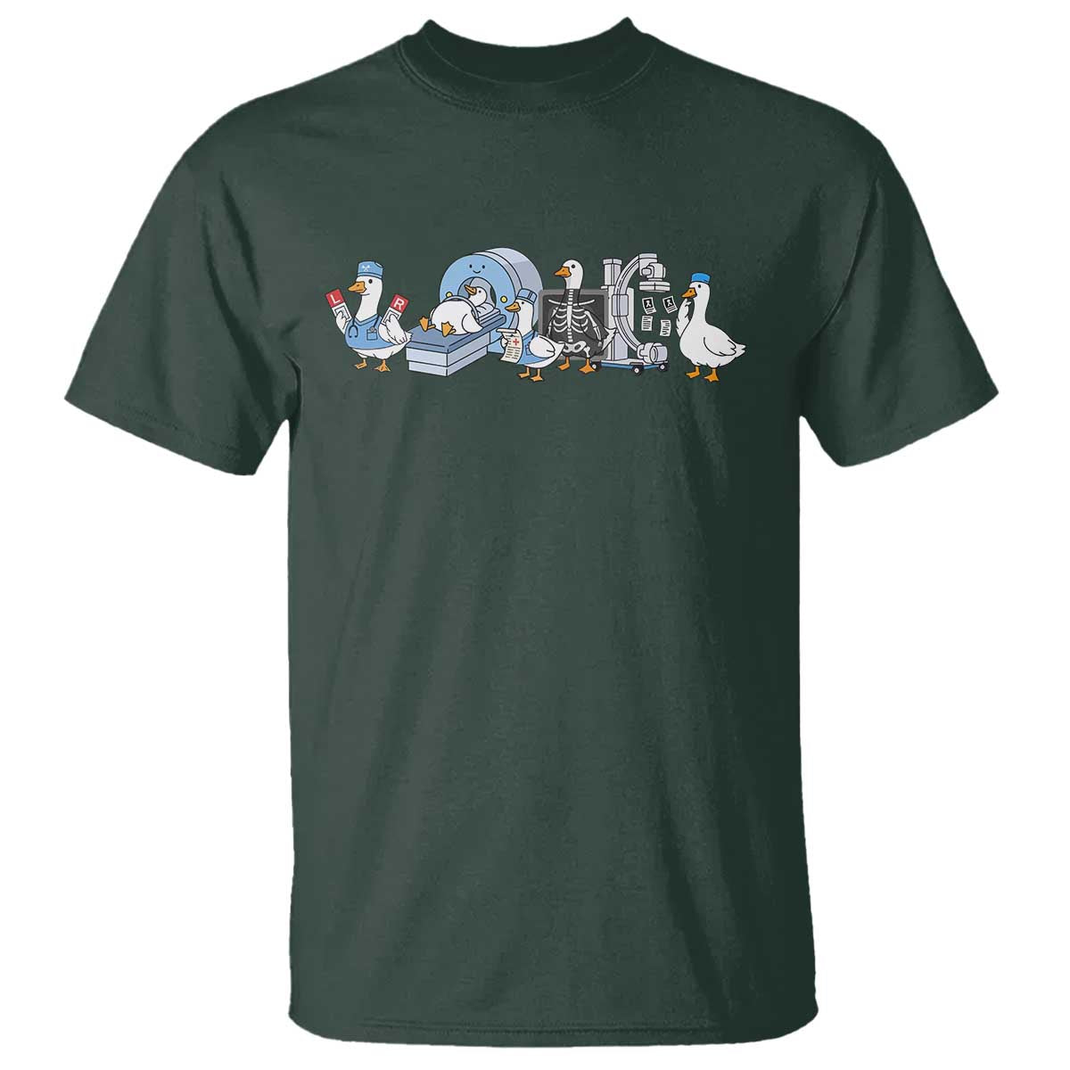 Radiologic Technologist Goose T Shirt Funny X-Ray Tech CT MRI Gooses