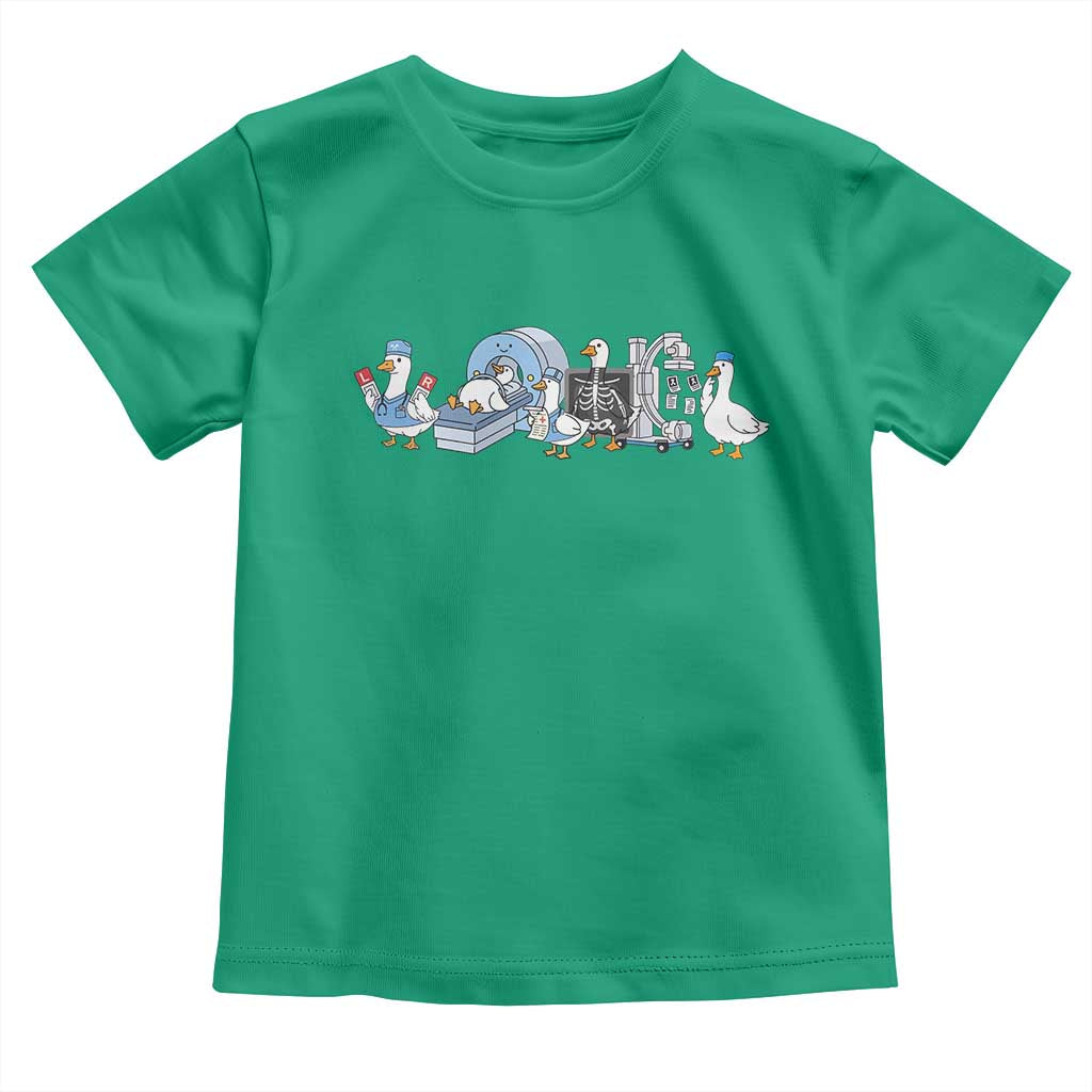 Radiologic Technologist Goose Toddler T Shirt Funny X-Ray Tech CT MRI Gooses