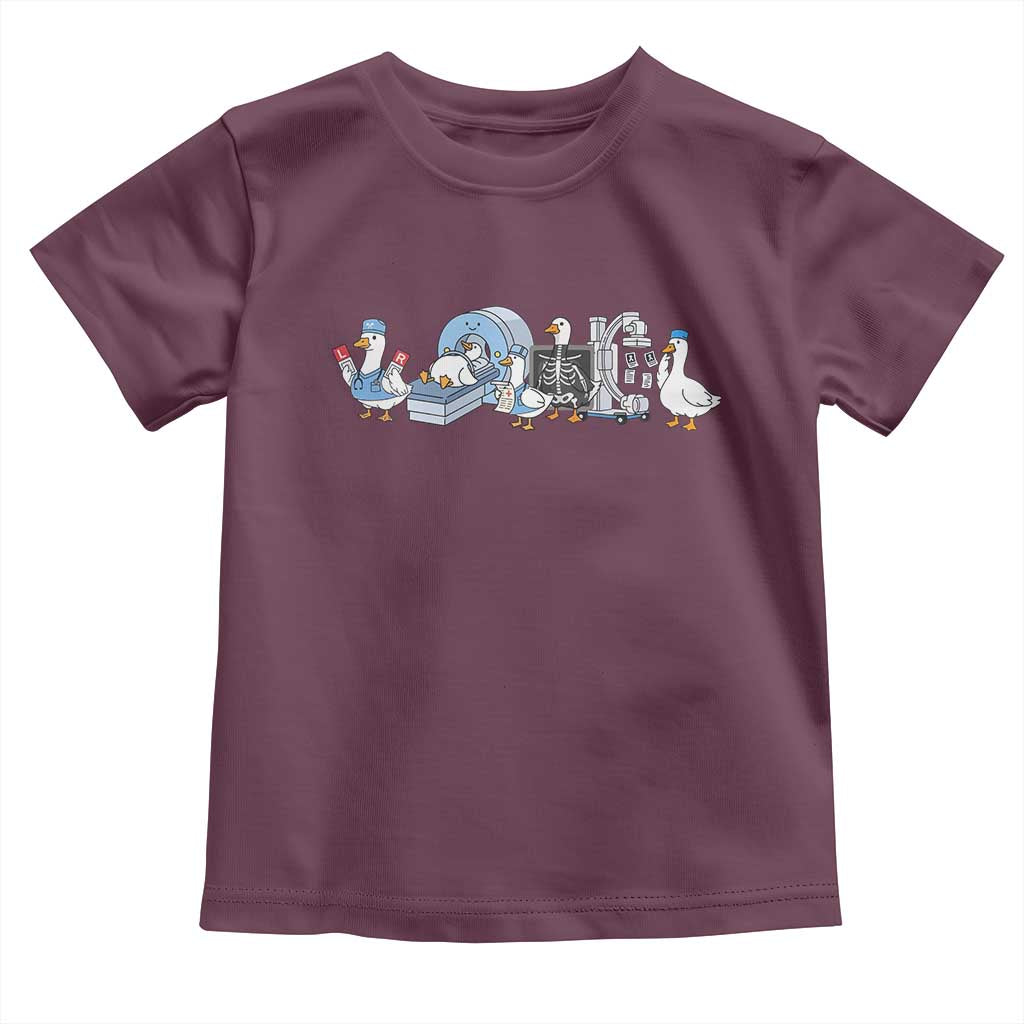 Radiologic Technologist Goose Toddler T Shirt Funny X-Ray Tech CT MRI Gooses