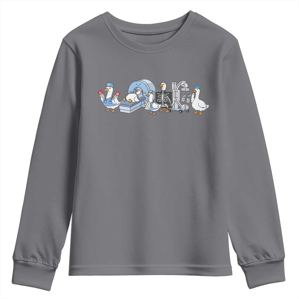 Radiologic Technologist Goose Youth Sweatshirt Funny X-Ray Tech CT MRI Gooses
