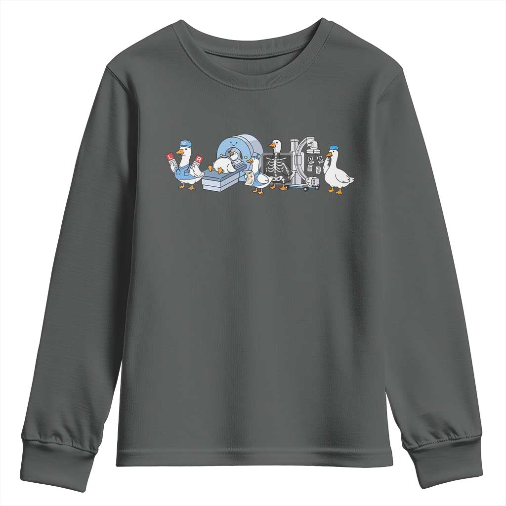 Radiologic Technologist Goose Youth Sweatshirt Funny X-Ray Tech CT MRI Gooses