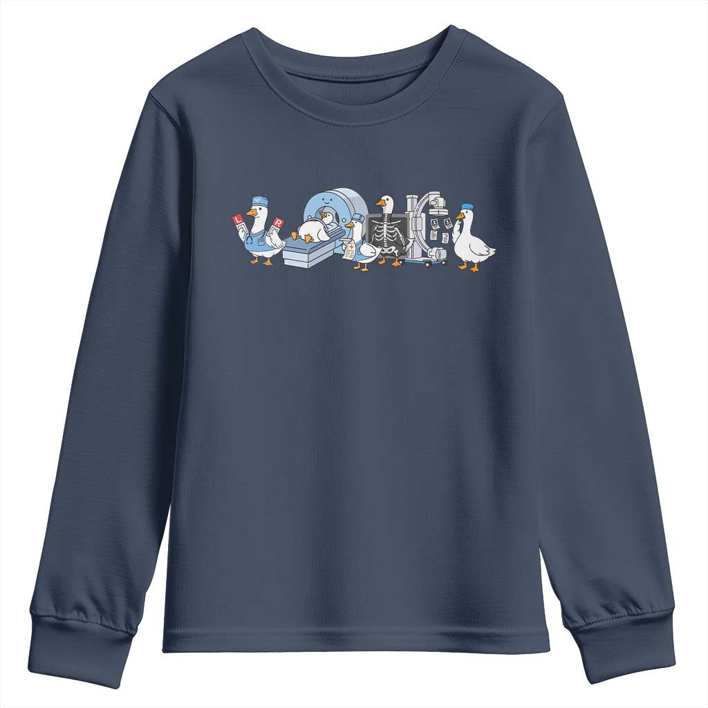 Radiologic Technologist Goose Youth Sweatshirt Funny X-Ray Tech CT MRI Gooses