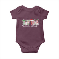 Christmas Twin Mama Claus Baby Onesie Pregnancy Announcement - Wonder Print Shop