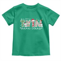 Christmas Twin Mama Claus Toddler T Shirt Pregnancy Announcement - Wonder Print Shop