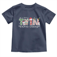 Christmas Twin Mama Claus Toddler T Shirt Pregnancy Announcement - Wonder Print Shop