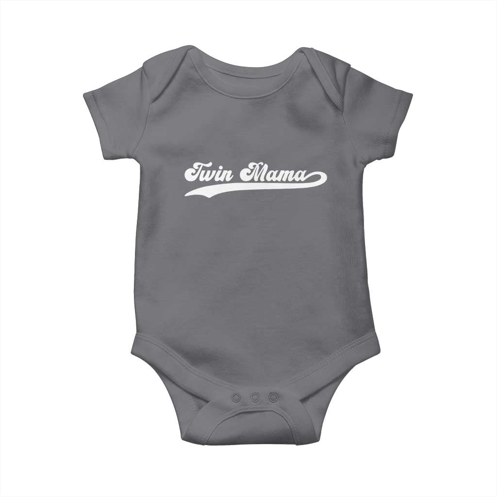 Twin Mama Baby Onesie Pregnancy Announcement New Mom Gift