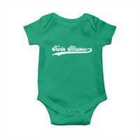 Twin Mama Baby Onesie Pregnancy Announcement New Mom Gift