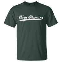 Twin Mama T Shirt Pregnancy Announcement New Mom Gift