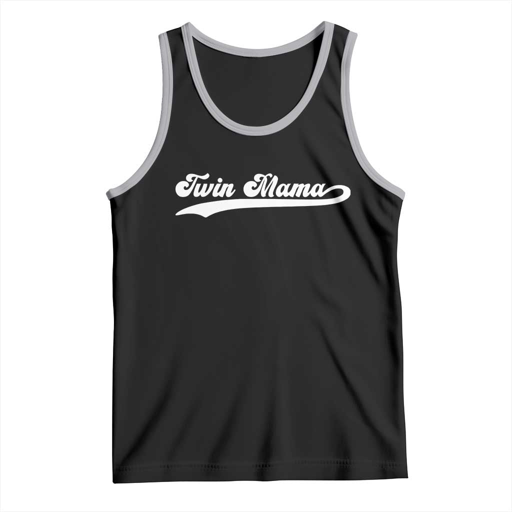 Twin Mama Tank Top Pregnancy Announcement New Mom Gift
