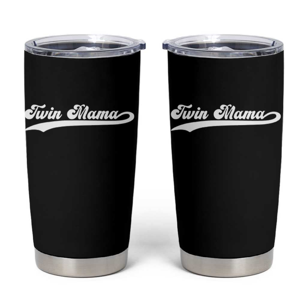 Twin Mama Tumbler Cup Pregnancy Announcement New Mom Gift
