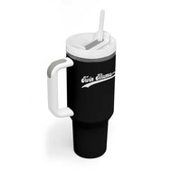 Twin Mama Tumbler With Handle Pregnancy Announcement New Mom Gift