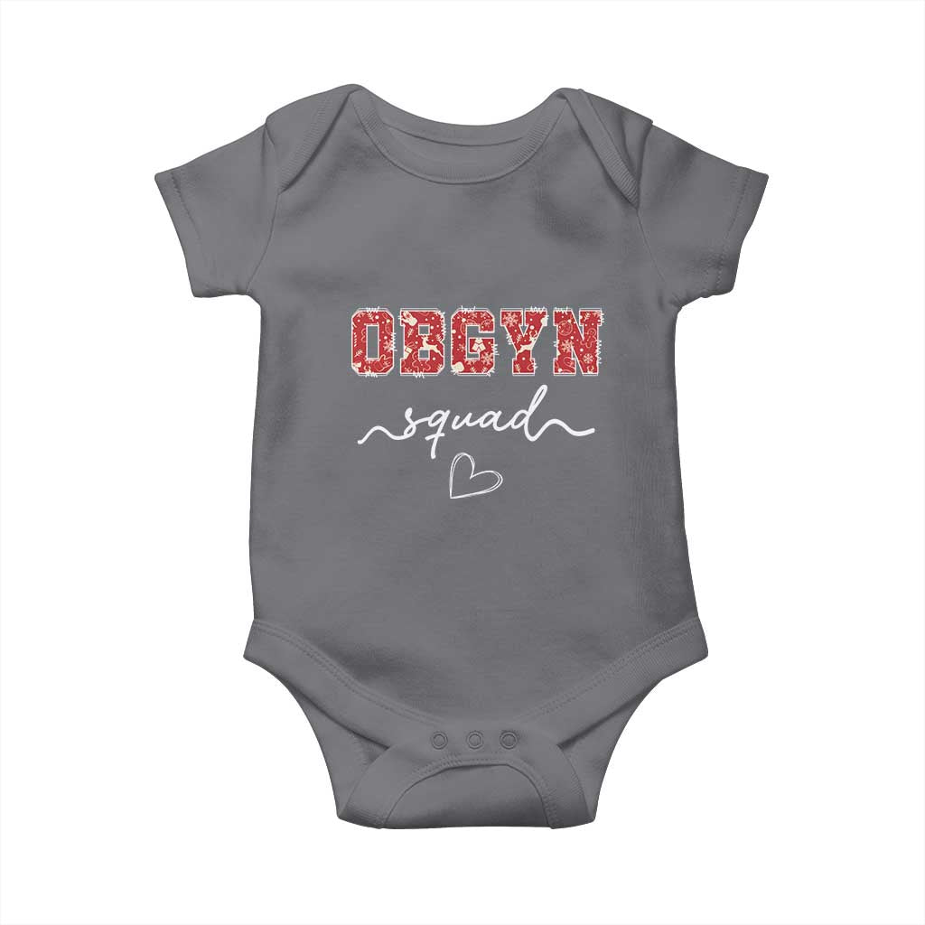 Christmas OBGYN Squad Baby Onesie Obstetrics And Gynecology Nurse - Wonder Print Shop