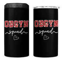 Christmas OBGYN Squad 4 in 1 Can Cooler Tumbler Obstetrics And Gynecology Nurse - Wonder Print Shop
