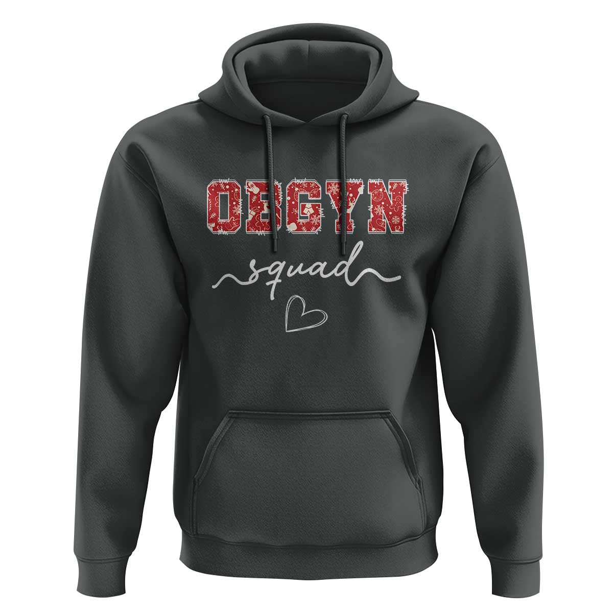 Christmas OBGYN Squad Hoodie Obstetrics And Gynecology Nurse - Wonder Print Shop