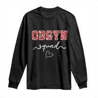 Christmas OBGYN Squad Long Sleeve Shirt Obstetrics And Gynecology Nurse - Wonder Print Shop