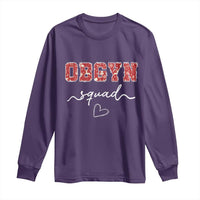 Christmas OBGYN Squad Long Sleeve Shirt Obstetrics And Gynecology Nurse - Wonder Print Shop