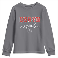 Christmas OBGYN Squad Youth Sweatshirt Obstetrics And Gynecology Nurse - Wonder Print Shop