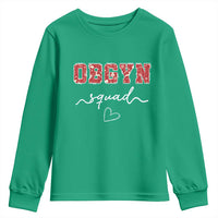 Christmas OBGYN Squad Youth Sweatshirt Obstetrics And Gynecology Nurse - Wonder Print Shop