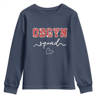 Christmas OBGYN Squad Youth Sweatshirt Obstetrics And Gynecology Nurse - Wonder Print Shop