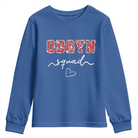 Christmas OBGYN Squad Youth Sweatshirt Obstetrics And Gynecology Nurse - Wonder Print Shop
