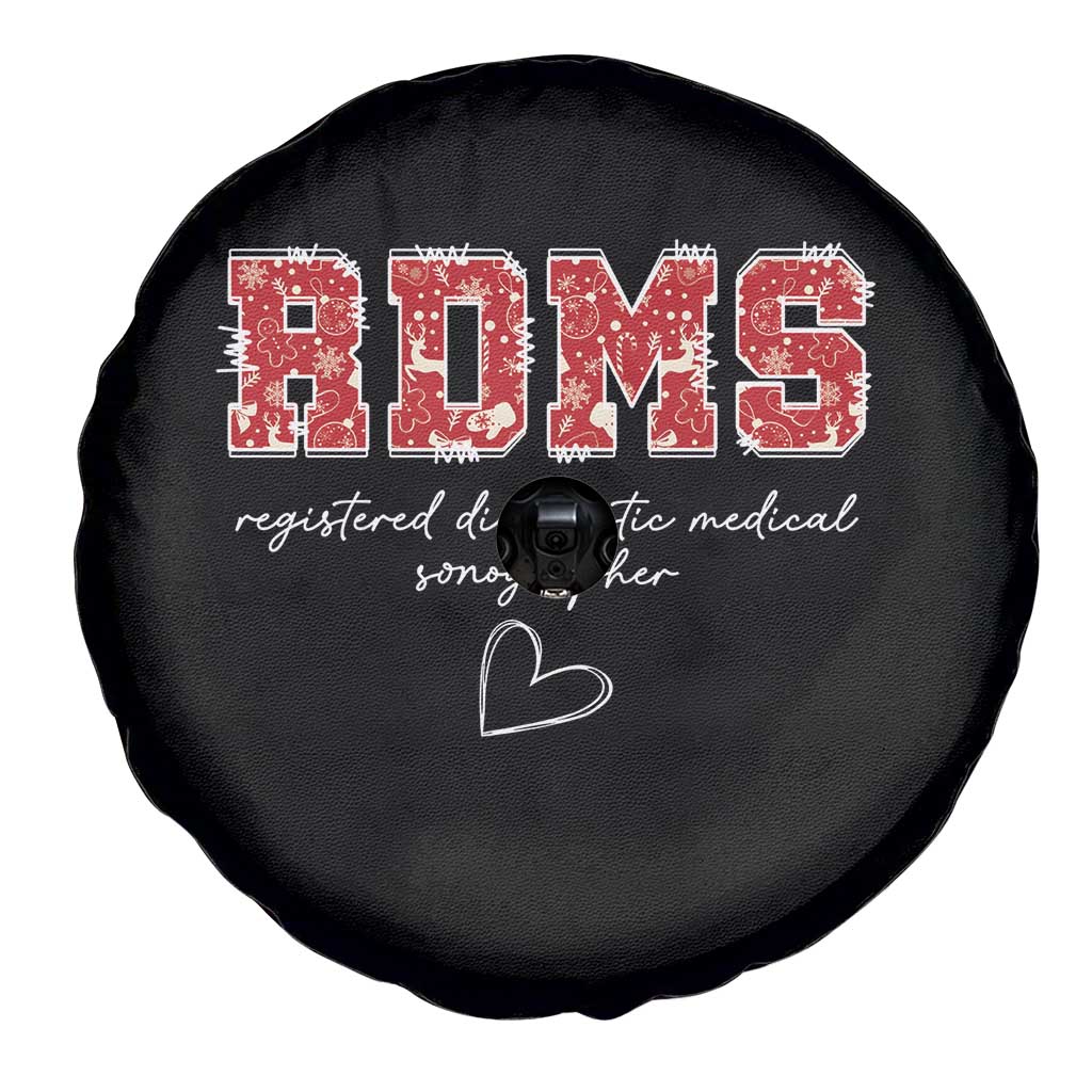 Christmas Sonographer Spare Tire Cover RDMS Ultrasound Tech Technologist Gift - Wonder Print Shop