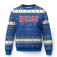 Christmas Sonographer Hanukkah Ugly Sweater RDMS Ultrasound Tech Technologist Gift - Wonder Print Shop