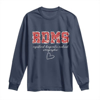 Christmas Sonographer Long Sleeve Shirt RDMS Ultrasound Tech Technologist Gift - Wonder Print Shop
