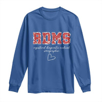 Christmas Sonographer Long Sleeve Shirt RDMS Ultrasound Tech Technologist Gift - Wonder Print Shop