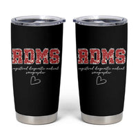 Christmas Sonographer Tumbler Cup RDMS Ultrasound Tech Technologist Gift - Wonder Print Shop