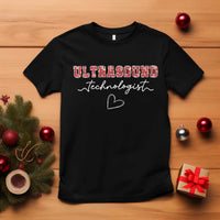 Ultrasound Tech Christmas T Shirt Technologist Gift Sonographer Sonography Student - Wonder Print Shop