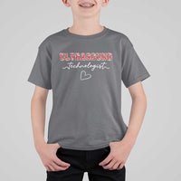 Ultrasound Tech Christmas T Shirt For Kid Technologist Gift Sonographer Sonography Student - Wonder Print Shop