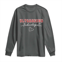 Ultrasound Tech Christmas Long Sleeve Shirt Technologist Gift Sonographer Sonography Student - Wonder Print Shop