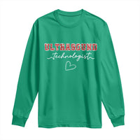 Ultrasound Tech Christmas Long Sleeve Shirt Technologist Gift Sonographer Sonography Student - Wonder Print Shop