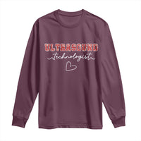 Ultrasound Tech Christmas Long Sleeve Shirt Technologist Gift Sonographer Sonography Student - Wonder Print Shop