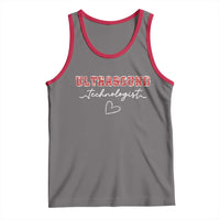 Ultrasound Tech Christmas Tank Top Technologist Gift Sonographer Sonography Student - Wonder Print Shop