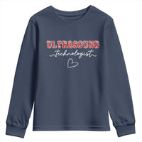 Ultrasound Tech Christmas Youth Sweatshirt Technologist Gift Sonographer Sonography Student - Wonder Print Shop