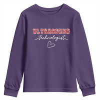 Ultrasound Tech Christmas Youth Sweatshirt Technologist Gift Sonographer Sonography Student - Wonder Print Shop
