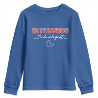 Ultrasound Tech Christmas Youth Sweatshirt Technologist Gift Sonographer Sonography Student - Wonder Print Shop