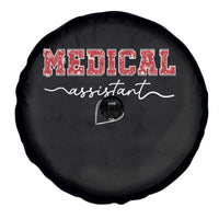 Christmas Medical Assistant Spare Tire Cover MA Nurse Gift - Wonder Print Shop
