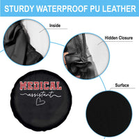 Christmas Medical Assistant Spare Tire Cover MA Nurse Gift - Wonder Print Shop