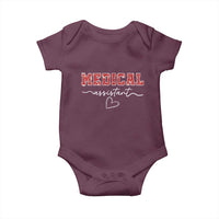 Christmas Medical Assistant Baby Onesie MA Nurse Gift - Wonder Print Shop
