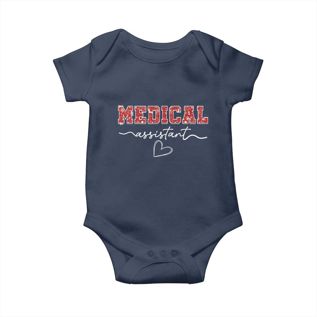 Christmas Medical Assistant Baby Onesie MA Nurse Gift - Wonder Print Shop