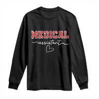 Christmas Medical Assistant Long Sleeve Shirt MA Nurse Gift - Wonder Print Shop