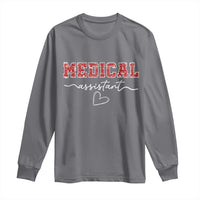 Christmas Medical Assistant Long Sleeve Shirt MA Nurse Gift - Wonder Print Shop