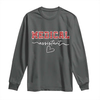 Christmas Medical Assistant Long Sleeve Shirt MA Nurse Gift - Wonder Print Shop