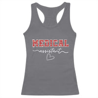 Christmas Medical Assistant Racerback Tank Top MA Nurse Gift - Wonder Print Shop