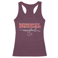 Christmas Medical Assistant Racerback Tank Top MA Nurse Gift - Wonder Print Shop