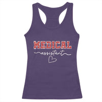 Christmas Medical Assistant Racerback Tank Top MA Nurse Gift - Wonder Print Shop