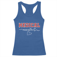 Christmas Medical Assistant Racerback Tank Top MA Nurse Gift - Wonder Print Shop